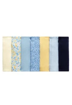 Oysho 7 Printed And Textured Classic- Slip - Royal Blue -Oysho Negozio 00038feefe3741a7925d9792265e48d1