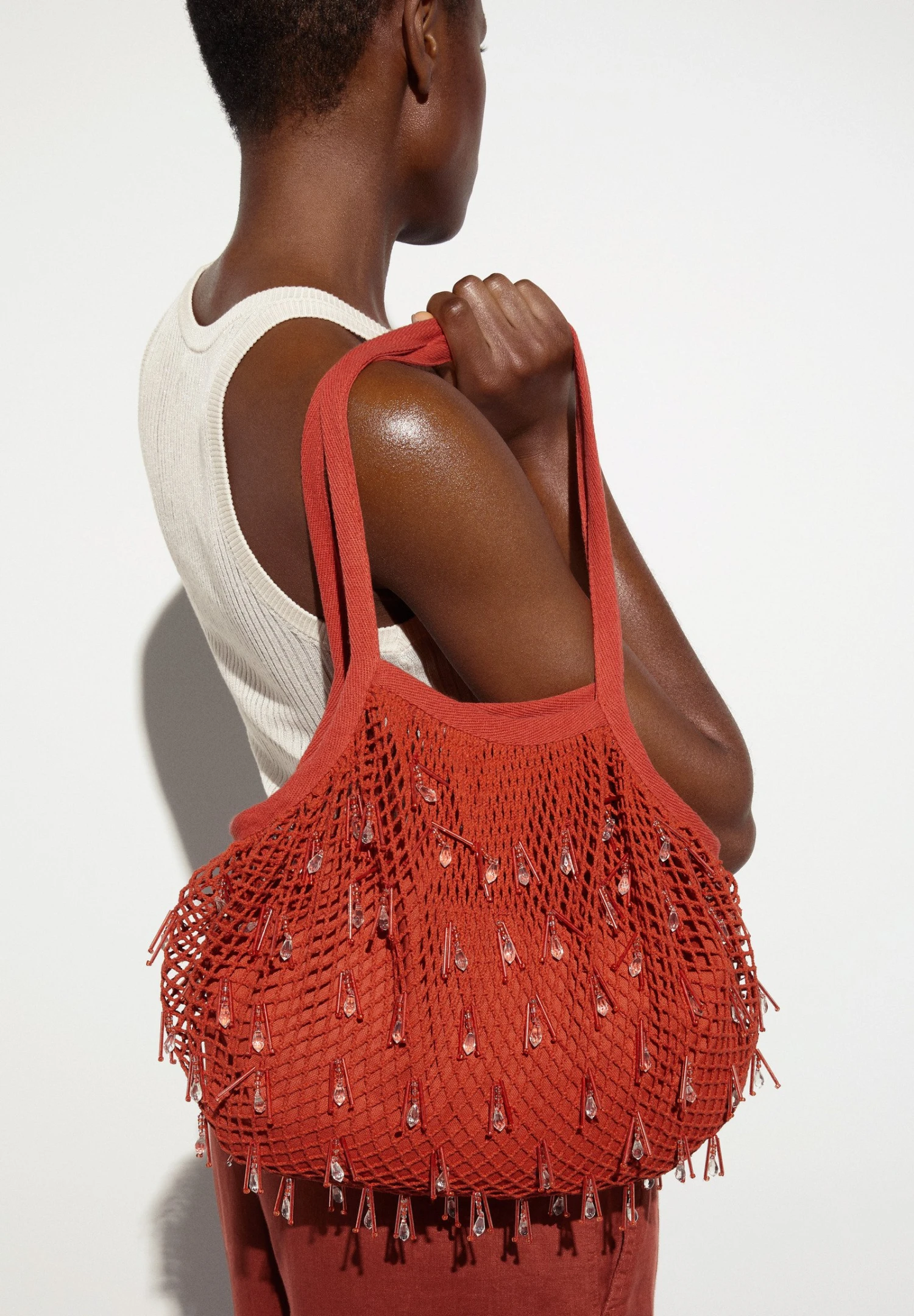 Oysho With CrystalsBorsa A ManoOrange Donna Borse OY151H09Y-H11 3 Oysho With CrystalsBorsa A ManoOrange Donna Borse OY151H09Y-H11