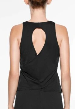 Oysho Cross Back TopBlack Donna T-shirt E Top OY141D09E-Q11 -Oysho Negozio 02b0427cece34ca0bbdbde0e42394b1f