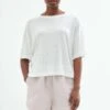 Oysho Short SleeveShort SleeveT-Shirt BasicWhite Donna T-shirt E Top OY121D06X-A11
