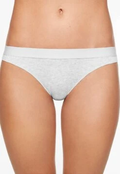 Oysho 3 Pack Logo Comfort Brazilian - Slip - White