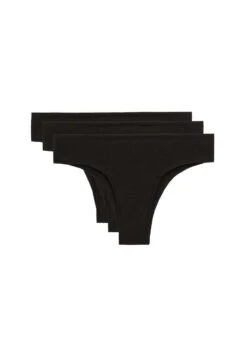 Oysho 3 Pack Cheeky Brazilian - Slip - Black -Oysho Negozio 05e253d980c54e27bea674d2b34f386b