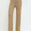 Oysho Straight Fit - Pantaloni - Gold Coloured -Oysho Negozio 06a591980d124b5082118e08f05db923