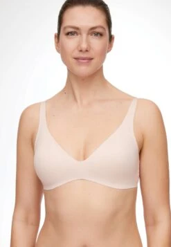 Oysho Invisible Laser Cut Halter Style Reggiseno A TriangoloPink Donna Intimo OY181A0SI-J11