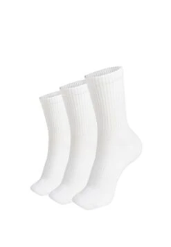 Oysho 3 Pairs- Calze Sportive - White -Oysho Negozio 0f67103b923d4c71b574d4924ca2f248