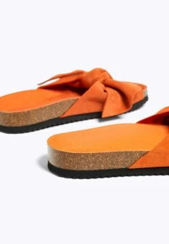 Oysho Bow- Ciabattine - Orange -Oysho Negozio 11743119acf84d1db69fa2f91383e41a