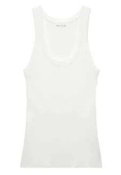 Oysho Sleeveless - Top - White -Oysho Negozio 13d066e268724416b4a9c8b08cd732a5