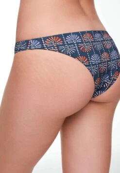 Oysho Palm Tree Medium-Coverage - Bikini Pezzo Sotto - Blue -Oysho Negozio 192844dd524943cb8e18263ee282efbc