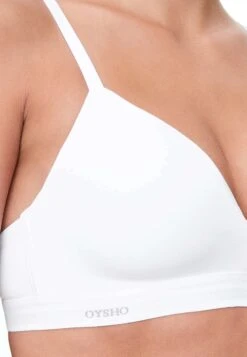 Oysho Full-Coverage Reggiseno A TriangoloWhite Donna Intimo OY181A0VP-A11 -Oysho Negozio 1c1ddf09e081489992d515ba79b1ebf3