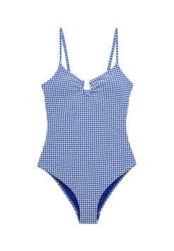 Oysho Ditsy Geometric U-Notch NecklineCostume Da BagnoBlue Donna Moda Mare OY181G08J-K11 -Oysho Negozio 1f3157e29f5b427abfab2a7e6e901130