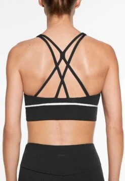 Oysho Medium-Support Sports - Bustino - Black -Oysho Negozio 22807a62a25c4a13a1ad841f61331017