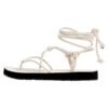 Oysho Tied - Sandali - White -Oysho Negozio 2a4f94e39b0b40af87e121b477e9a710