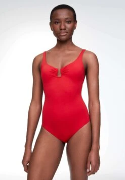 Oysho U-Neck HalterCostume Da BagnoRed Donna Moda Mare OY181G07Q-G11