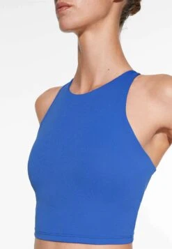 Oysho Comfortlux Strap TankTopBlue Donna T-shirt E Top OY141D09I-K11 -Oysho Negozio 2f27730cccff41b4b4a13e722a84242a