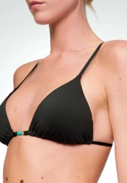 Oysho Beaded TriangleBikini Pezzo SopraBlack Donna Moda Mare OY181J0BZ-Q11 -Oysho Negozio 30ff121987f44b669b96f0ff127cf375