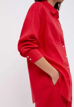 Oysho GinghamLong-Sleeved - Camicia - Red -Oysho Negozio 3d0488d7d6bc40a898df3d1fd67e70e1