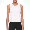 Oysho Microperforated Technical SleevelessTopWhite Donna T-shirt E Top OY121D072-A11 -Oysho Negozio 41f30eb44cff403c9ef79ce483b4f55e