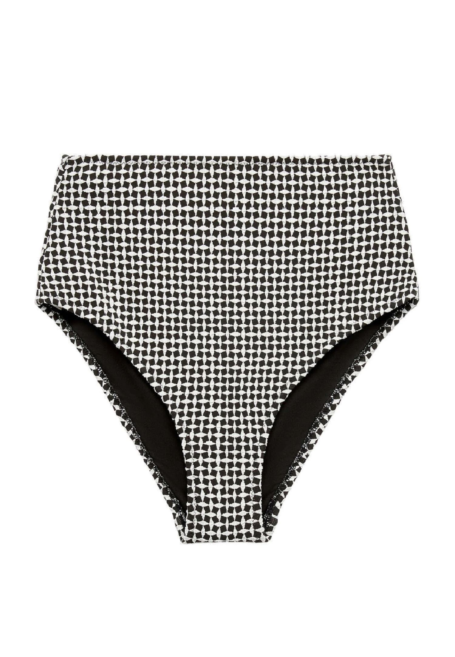 Oysho Ditsy Geometric High WaistedBikini Pezzo SottoBlack Donna Moda Mare OY181I0O0-Q11 8 Oysho Ditsy Geometric High WaistedBikini Pezzo SottoBlack Donna Moda Mare OY181I0O0-Q11 - immagine 6