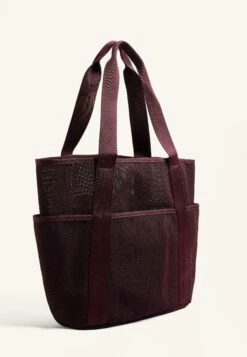 Oysho SHOPPER - Shopping Bag - Dark Red -Oysho Negozio 4fa6b2446e4d4d3fa2462162b6d721c0