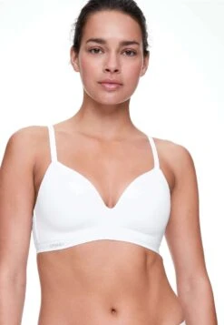 Oysho Full-Coverage Reggiseno A TriangoloWhite Donna Intimo OY181A0VP-A11