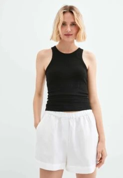 Oysho TopBlack Donna T-shirt E Top OY121D075-Q11