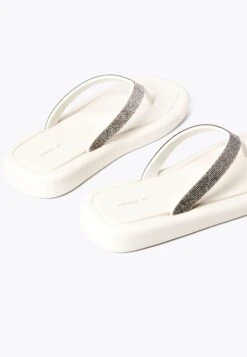 Oysho Jewel Beach - Infradito - White -Oysho Negozio 5db243c672fb40ccb0d010ea98a15d4c