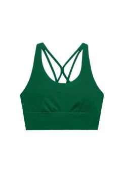 Oysho Medium-Support Sports With CupsBustinoDark Green Donna Intimo OY181A0VV-M11 -Oysho Negozio 5fb44883ca1044f598c0bf8a27424e36