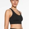 Oysho Strappy Back - Reggiseno Sportivo Con Sostegno Medio - Black -Oysho Negozio 6274ff20b2f9469db9096ed3f4afddbb