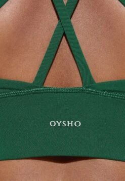 Oysho Medium-Support Sports With CupsBustinoDark Green Donna Intimo OY181A0VV-M11 -Oysho Negozio 65daf13bb0a046d9ae083928ba131cb7