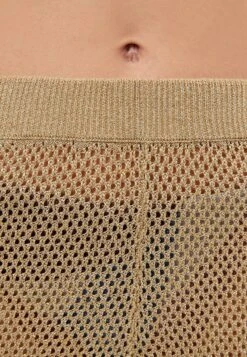 Oysho Straight Fit - Pantaloni - Gold Coloured -Oysho Negozio 66e4190d7af2413983e30ca354119e68