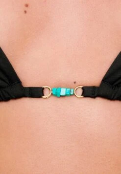 Oysho Beaded TriangleBikini Pezzo SopraBlack Donna Moda Mare OY181J0BZ-Q11 -Oysho Negozio 676a9e4abec2498994a495d870a0e1c2