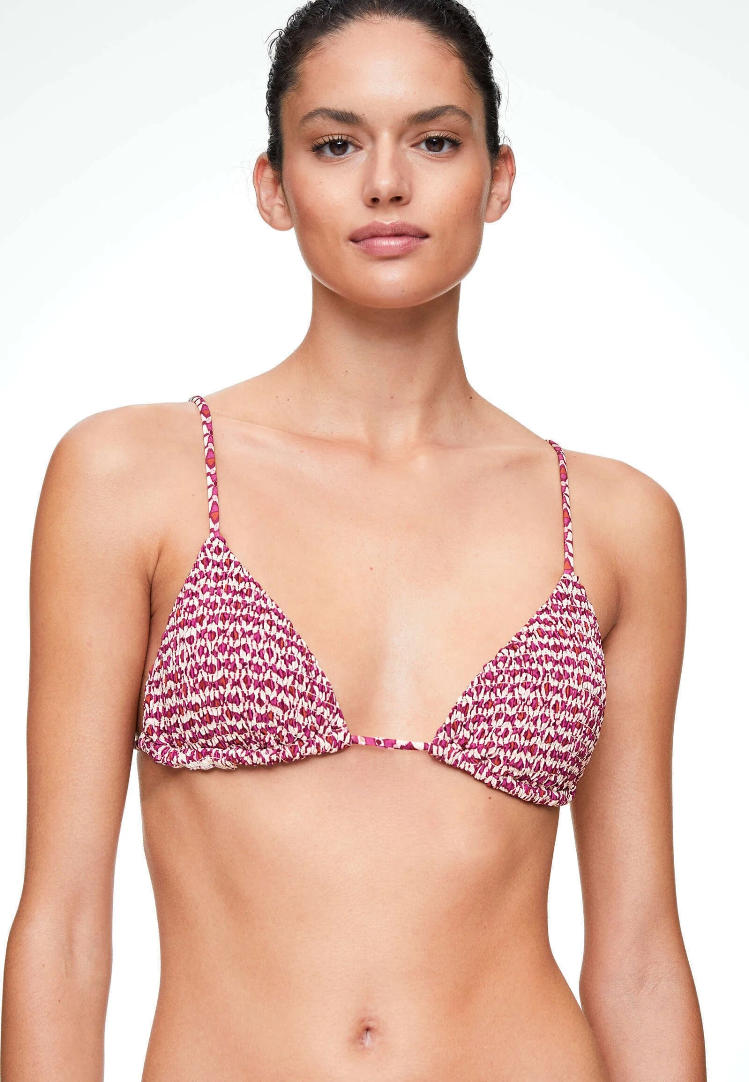 Oysho Smock Stamp Print TriangleBikini Pezzo SopraNeon Pink Donna Moda Mare OY181E00F-J11 8 Oysho Smock Stamp Print TriangleBikini Pezzo SopraNeon Pink Donna Moda Mare OY181E00F-J11 - immagine 6