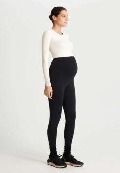 Oysho Warm Maternity 70Cm - Collant - Black