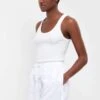 Oysho Sleeveless - Top - White 1 Oysho Sleeveless - Top - White -Oysho Negozio 6e08649b3ba04b5f80ab5f8a25a7d1d6