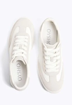 Oysho Sneakers BasseWhite Donna Sneakers OY111A0CH-A11 -Oysho Negozio 79f5d965275041768e469f3fb80f8a03