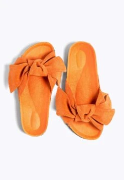 Oysho Bow- Ciabattine - Orange -Oysho Negozio 7e8afd5847c9401c97b96d6c430398d0