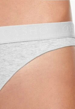 Oysho 3 Pack Logo Comfort Brazilian - Slip - White -Oysho Negozio 7ed50023746a4d1896535611d6dcc325