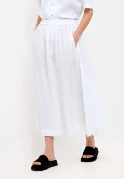 Oysho Gonna A CampanaWhite Donna Gonne OY121B01A-A11