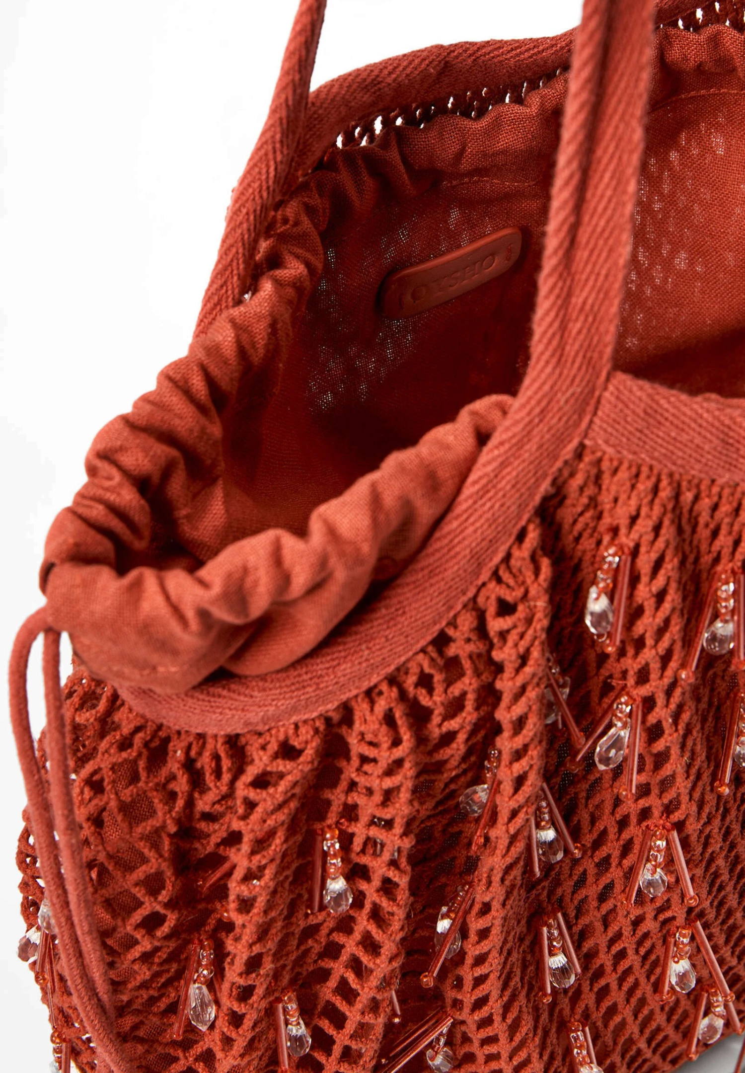 Oysho With CrystalsBorsa A ManoOrange Donna Borse OY151H09Y-H11 5 Oysho With CrystalsBorsa A ManoOrange Donna Borse OY151H09Y-H11 - immagine 3