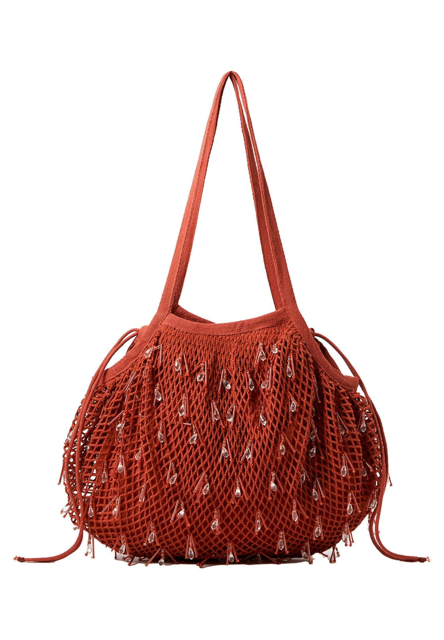 Oysho With CrystalsBorsa A ManoOrange Donna Borse OY151H09Y-H11 4 Oysho With CrystalsBorsa A ManoOrange Donna Borse OY151H09Y-H11 - immagine 2