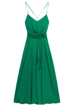 Oysho Strappy Midi - Vestito Estivo - Green -Oysho Negozio 8c05f3d2315d4cddae085263368950f0