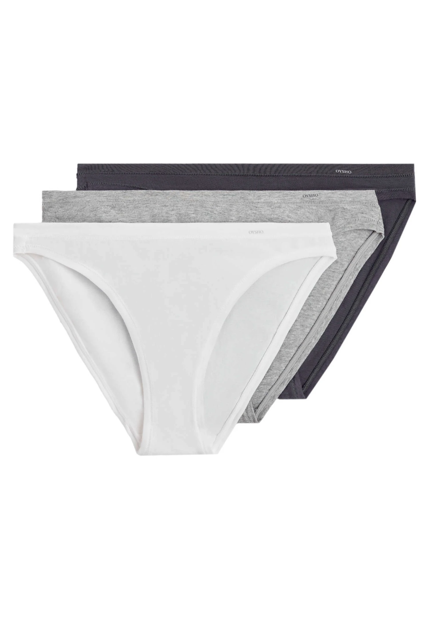 Oysho 3 Classic- Slip - Dark Grey 7 Oysho 3 Classic- Slip - Dark Grey - immagine 5