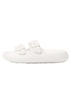 Oysho Buckle Moulded - Ciabatte Da Mare - White