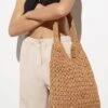 Oysho Open WeaveShopping BagBeige Donna Borse OY151H09A-B11 -Oysho Negozio 9bcc0185d5814f5589bd7101db3a0b47