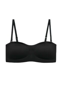 Oysho InvisibleWith Removable StrapsReggiseno Con Spalline RegolabiliBlack Donna Intimo OY181A0VD-Q11 -Oysho Negozio 9dfee5e22d5d48478e085399ec86e5af