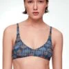 Oysho Palm Tree - Bikini Pezzo Sopra - Blue 2 Oysho Palm Tree - Bikini Pezzo Sopra - Blue -Oysho Negozio a2ecf4d7a67f43288c51469ba2c1af3a