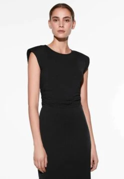 Oysho Cropped With ShouldersT-Shirt BasicBlack Donna T-shirt E Top OY121D07E-Q11