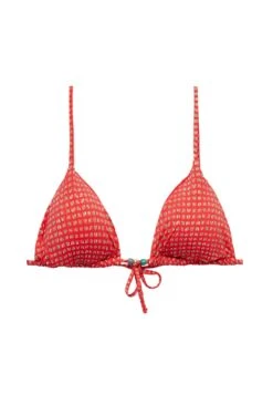 Oysho Print TriangleBikini Pezzo SopraRed Donna Moda Mare OY181J0CG-G11 -Oysho Negozio ae04f495806f4ffb88083ba67fda6a87