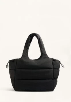 Oysho PADDED SHOPPER - Shopping Bag - Black -Oysho Negozio ae4c72dff7e94d7cbee37bb9f73bc7a1