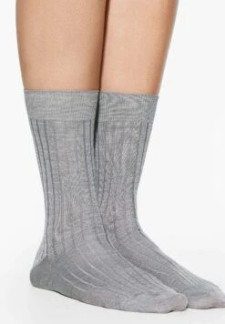 Oysho Silk Classic - Calze - Grey